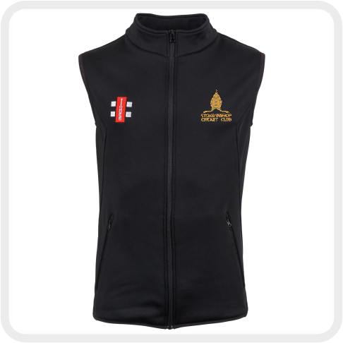 Stoke Bishop CC Storm Thermo Bodywarmer (Black)