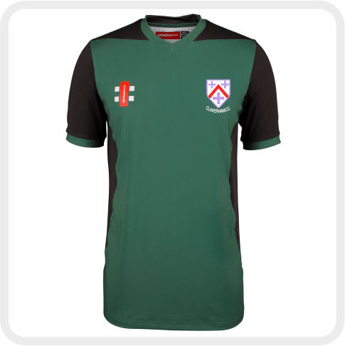 Claverham CC Pro Performance S/S T-Shirt (Green/Black)