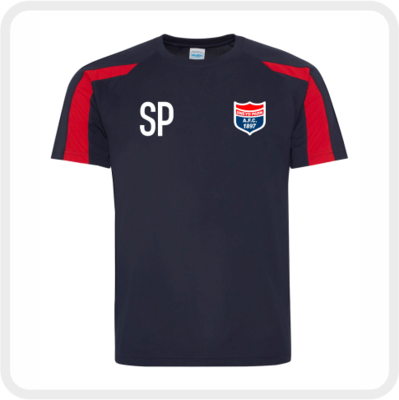 Sneyd Park AFC Performance Training T-Shirt (Navy/Red)