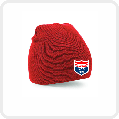 Sneyd Park AFC Beechfield Cuffed Beanie BB45 (Red)