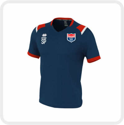 Sneyd Park AFC Errea Lucas T-Shirt (Navy/Red)