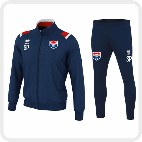 Sneyd Park AFC Errea Lou Tracktop / Flann Trackpant(Navy/Red)