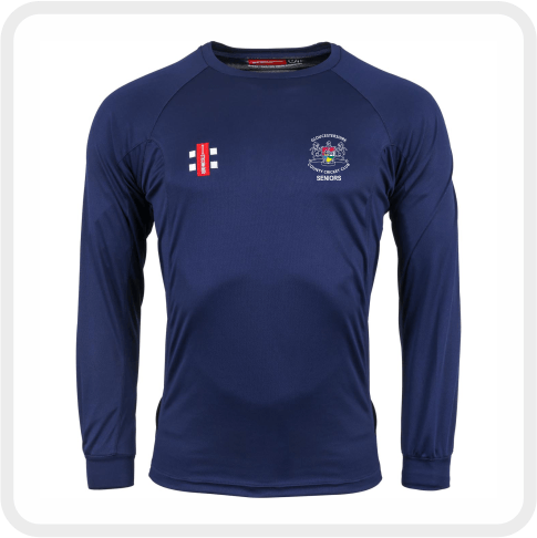 GCCC Seniors Matrix L/S T-Shirt (Navy)