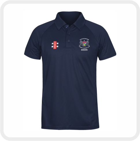 GCCC Seniors Matrix Polo Shirt (Navy)