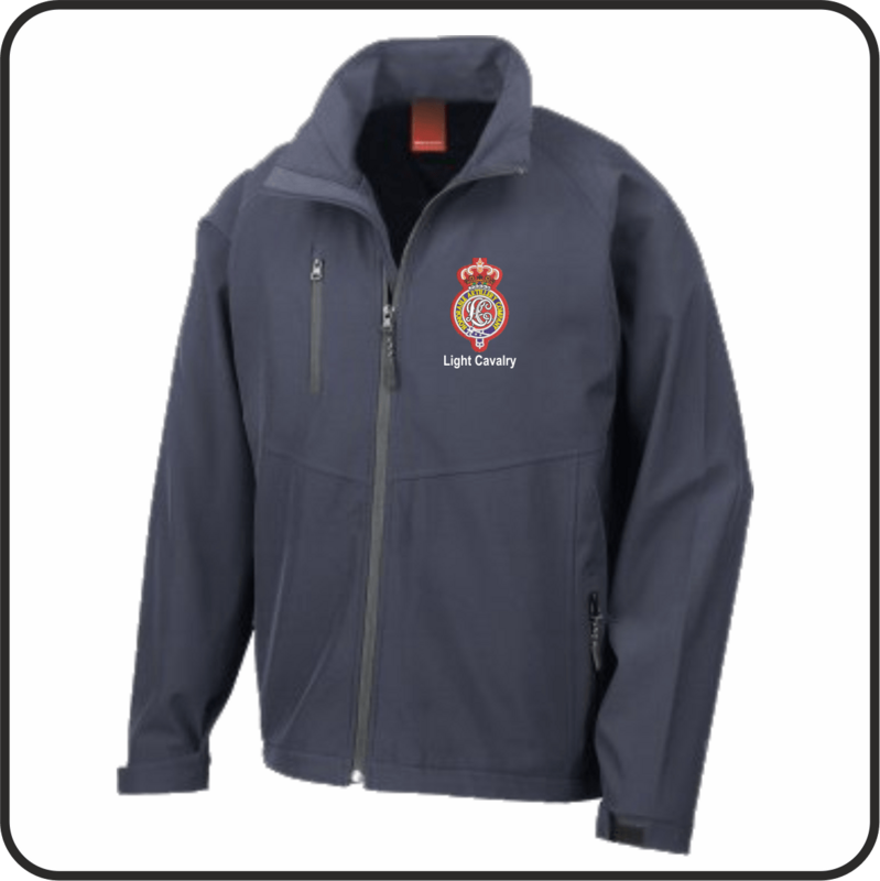 Light Cavalry Base Layer Navy Soft Shell Jacket