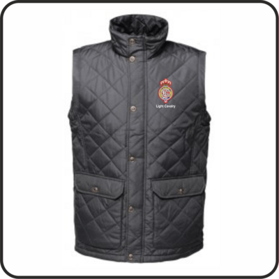 Light Cavalry Quilted Navy Gilet