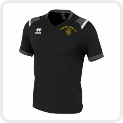 Wrington Redhill AFC Errea Lucas T-Shirt (Black/Grey)