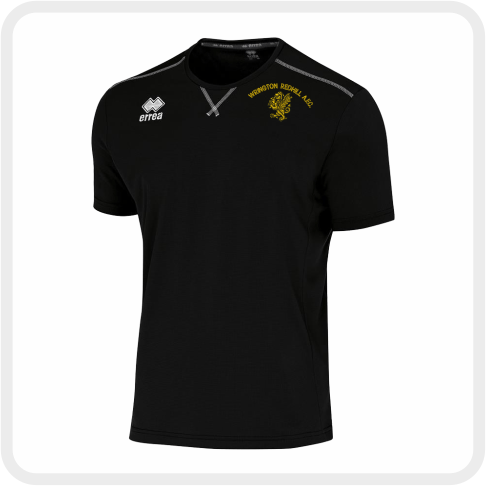 Wrington Redhill AFC Errea Everton T-Shirt (Black)