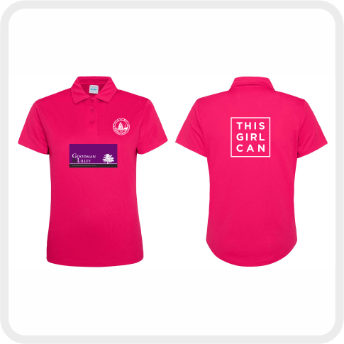 Portishead CC This Girl Can Polo Shirt