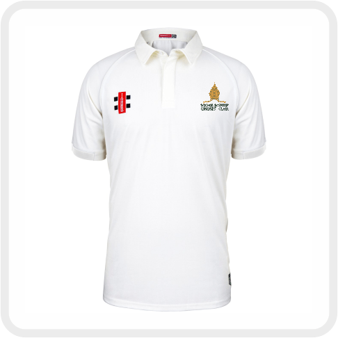 Stoke Bishop CC Matrix S/S Playing Shirt (Ivory Trim)