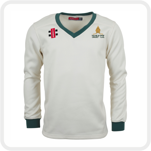 Stoke Bishop CC Performance Sweater (Green Trim)
