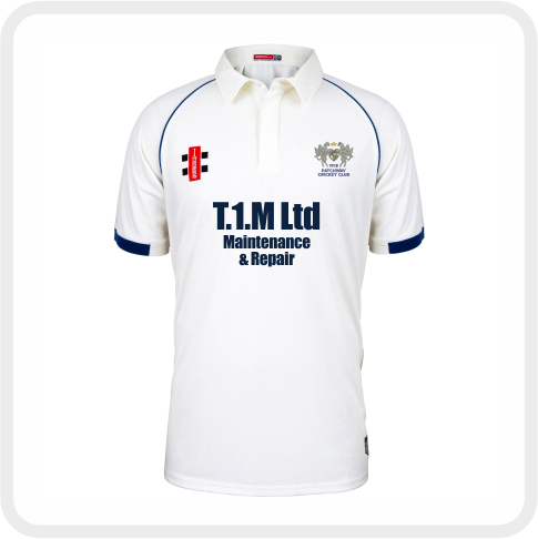 Patchway CC Matrix V2 S/S Playing Shirt (Navy Trim)