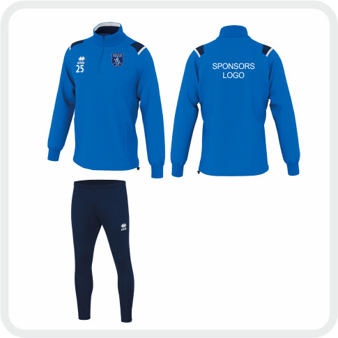 Weston Crusaders JFC Lars  1/4 Zip Training Top & Flann Pant
