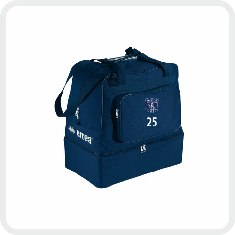 Weston Crusaders JFC Basic Media Bag (Navy)