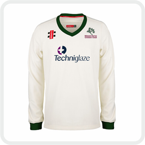 Midsomer Norton CC Performance Sweater (Green Trim)