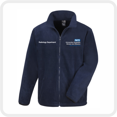University Hospitals Bristol and Weston Fleece Jacket (RS220M/RS220F)