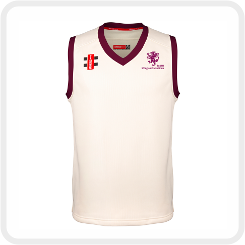 Wrington CC Performance Slipover (Maroon Trim)