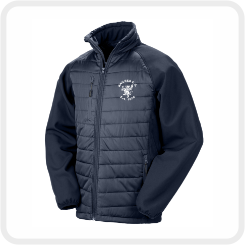 Nailsea CC Compass Padded Jacket (Navy/Navy) RS239
