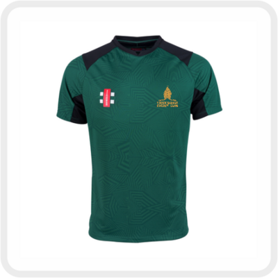 Stoke Bishop CC Midweek Pro T20 L/S T-Shirt (Green/Black)