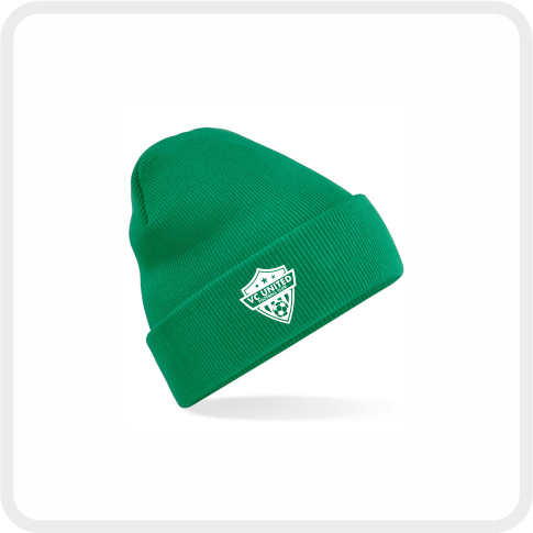 VC United FC Original Cuffed Beanie (BB45) Kelly Green