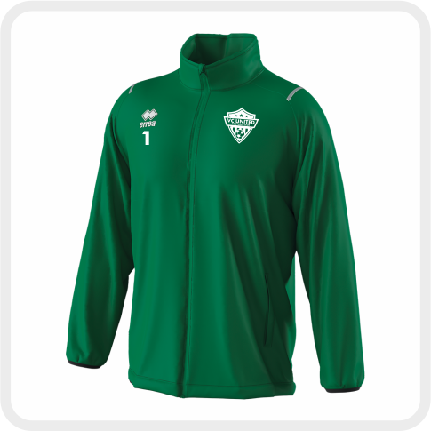 VC United FC Errea Pressing Rainjacket (Green)