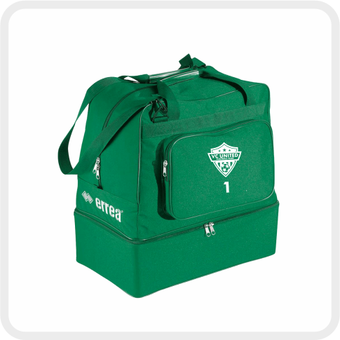 VC United FC Errea Basic Media Bag (Green)
