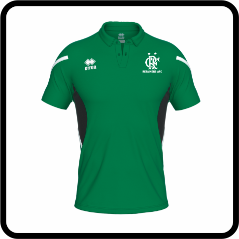 Retainers AFC Errea Clark Polo Shirt (Green/Black/White)