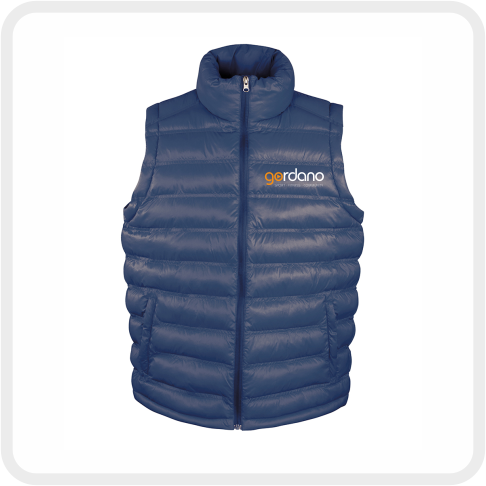 Gordano Ice Bird Padded Gilet (RS193M) Navy