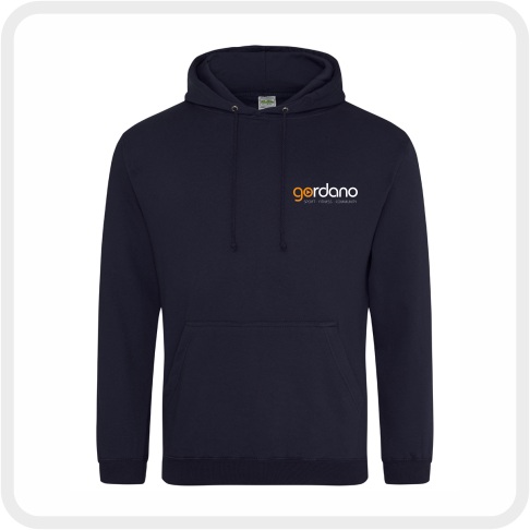 Gordano College Hoodie (JH001) Navy