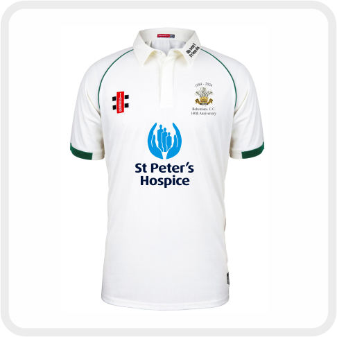Bohemians CC Matrix V2 S/S Playing Shirt (Green Trim) 2024