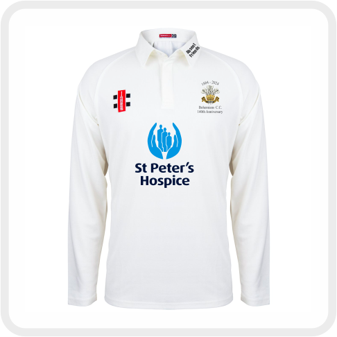 Bohemians CC Matrix V2 L/S Playing Shirt (Ivory) 2024