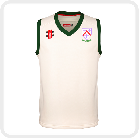 Claverham CC Pro Performance Slipover (Green Trim)