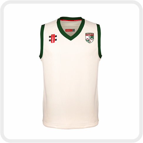 Chew Valley CC Performance Slipover (Green Trim)