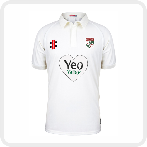 Chew Valley CC Matrix V2 S/S Playing Shirt (Ivory)