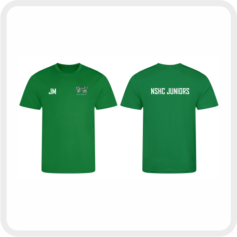 North Somerset Hockey Club Kids Playing Shirt (Kelly Green)