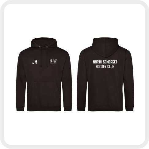 North Somerset Hockey Club Kids College Hoodie (Black)