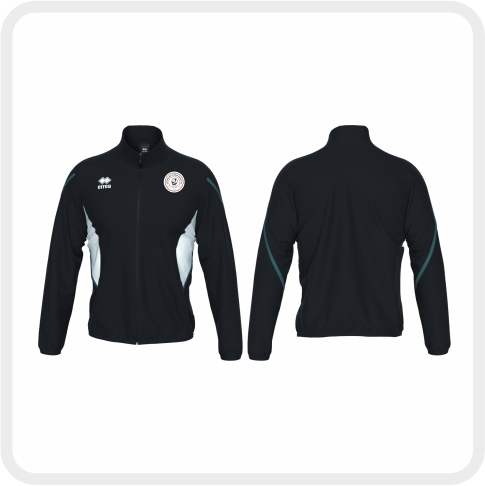 YACU FC Christopher Tracktop (Blk/Wh/Ant)