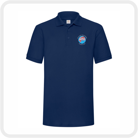 Triumph Razoredge Owners Club Heavy Poly/Cotton Polo Shirt (SS27) Navy