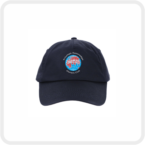 Triumph Razoredge Owners Club Ultimate Baseball Cap (BB15) Navy
