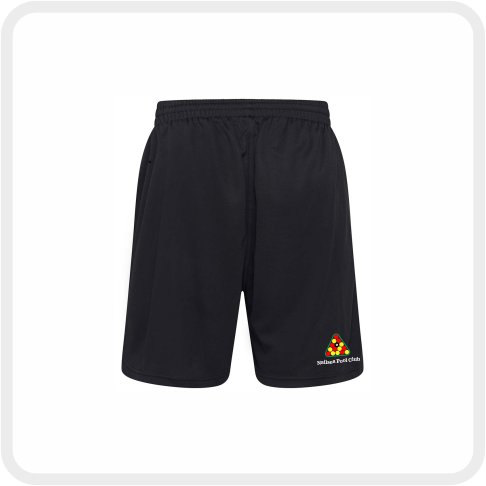 Nailsea Pool Club Cool Mesh Lined Shorts (Black) JC080
