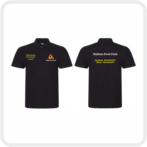 Nailsea Pool Club Pro Polo Shirt (Black) RX101