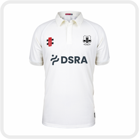 Abbey Wood CC Matrix V2 S/S Playing Shirt (Ivory Trim)