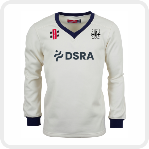 Abbey Wood CC Performance Sweater (Navy Trim)
