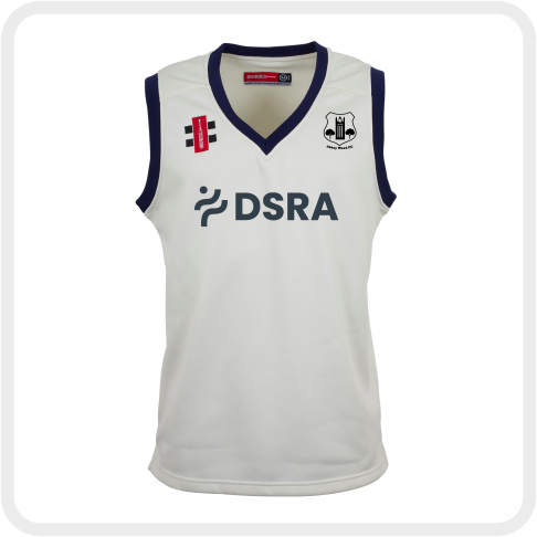 Abbey Wood CC Performance Slipover (Navy Trim)