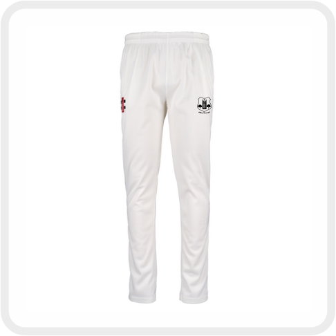 Abbey Wood CC Matrix V2 Playing Trouser (Ivory Trim) Slim Fit