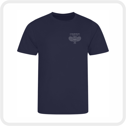 Congresbury Tennis Club Performance Smooth T-Shirt (JC020)