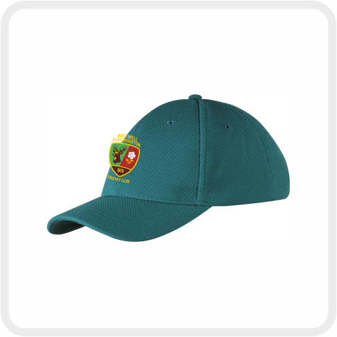 Backwell Flax Bourton CC Cricket Cap (Green)
