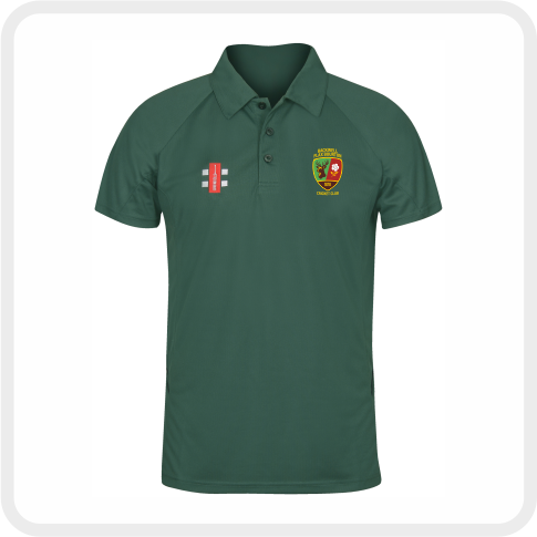 Backwell Flax Bourton CC Matrix Polo Shirt (Green)
