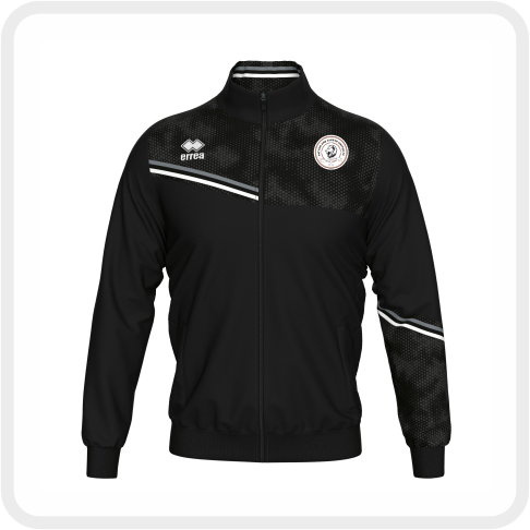 YACU FC Erik Tracktop (Blk/Wh/Ant)