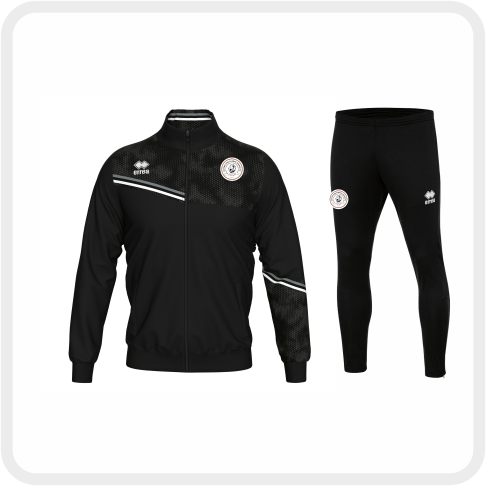 YACU FC Erik Jacket (Blk/Wh/Ant) Flann Trouser (Blk)